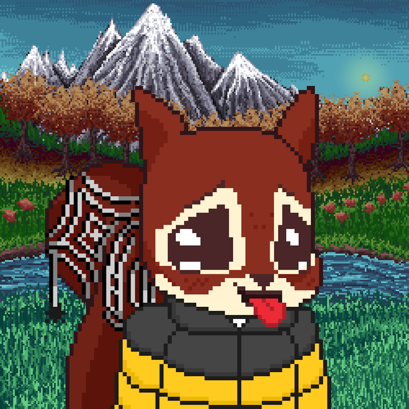 Pixel Squirrels #256